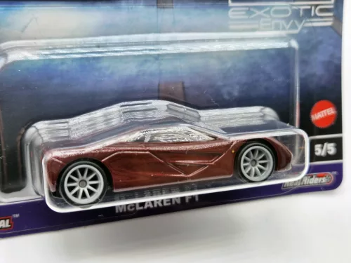 Hot Wheels Premium - Car Culture Exotic Envy - McLaren F1 - Hot Wheels - 1:64