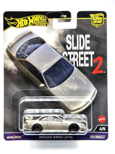 Hot Wheels Premium - Car Culture Slide Street 2 - Nissan 240SX (S14) - Hot Wheels - 1:64