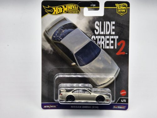 Hot Wheels Premium - Car Culture Slide Street 2 - Nissan 240SX (S14) - Hot Wheels - 1:64