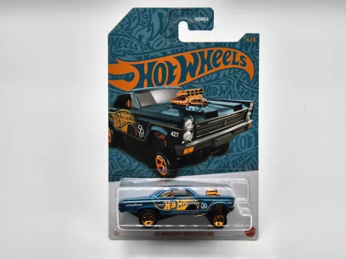 Hot Wheels Pearl & Chrome (2023) - Mercury Comet Cyclone (1965) - Hot Wheels - 1:64