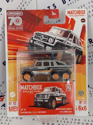 Matchbox Collectors 70 years special edition - No.12 - Mercedes Benz G63 AMG 6x6 - Matchbox - 1:64