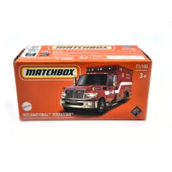   International Terrastar - 71/100 - Fire Ambulance - Matchbox - 1:64