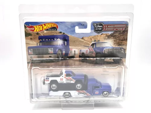 1:64 scale Hot Wheels Team Transport blister card protector - 1:64