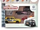 Volkswagen VW set - VW Golf 1 MK1 - VW T1 transporter - Majorette - 1:64