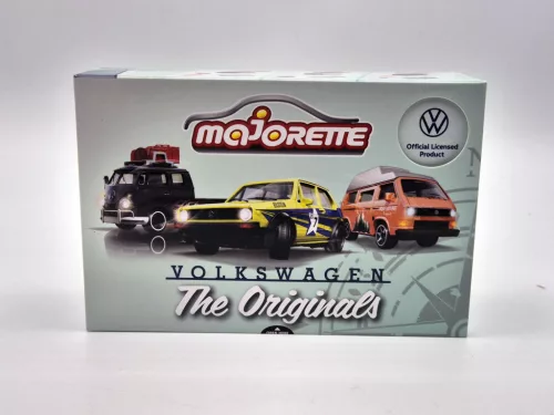 Volkswagen VW set - VW Golf 1 MK1 - VW T1 transporter - Majorette - 1:64