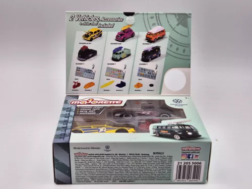 Volkswagen VW set - VW Golf 1 MK1 - VW T1 transporter - Majorette - 1:64