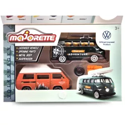   Volkswagen VW set - VW T3 + VW T1 transporter - Majorette - 1:64