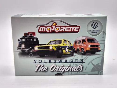 Volkswagen VW set - VW T3 + VW T1 transporter - Majorette - 1:64