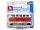 Volkswagen VW T1 transporter Samba Minibus - red - Burago - 1:64