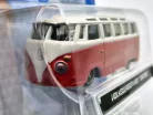 Volkswagen VW T1 transporter Samba Minibus - red - Burago - 1:64