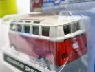 Volkswagen VW T1 transporter Samba Minibus - red - Burago - 1:64