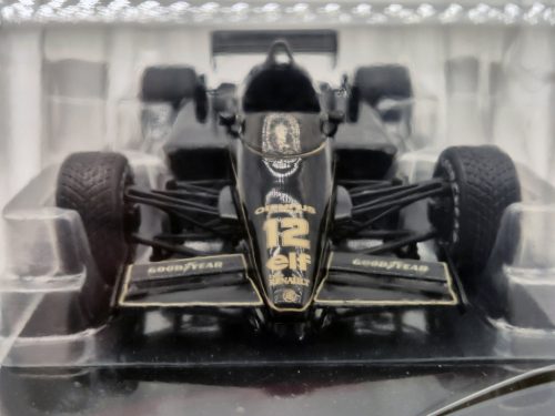 Lotus 97T Renault Turbo F1 #12 (1985) - Ayrton Senna - Newsstand - 1:24