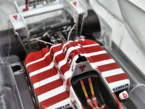 Toleman TG184 F1 #19 Portugal GP (1984) - Ayrton Senna - Newsstand - 1:24