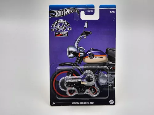 Hot Wheels Motorcycle Club - Honda Monkey Z50 - Hot Wheels - 1:64
