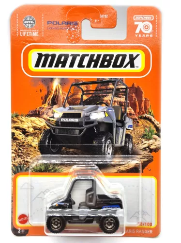Polaris Ranger - 2023 75/100 - long card - Matchbox - 1:64