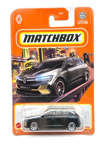 Renault Megane (2022) - 2024 82/100 - long card - Matchbox - 1:64