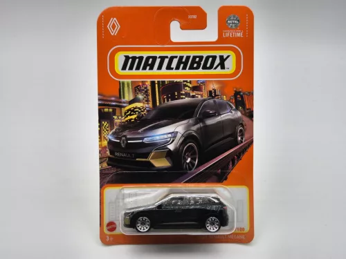 Renault Megane (2022) - 2024 82/100 - long card - Matchbox - 1:64