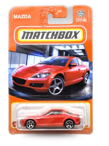 Mazda RX-8 (2004) - 2024 49/100 - long card - Matchbox - 1:64