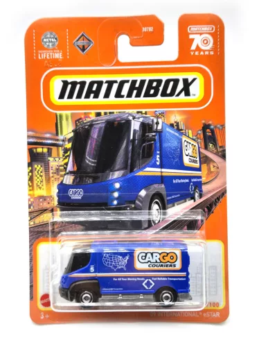 International eStar (2009) - 2023 37/100 - long card - Matchbox - 1:64