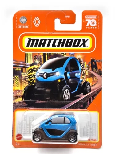 Renault Twizy (2022) - 2023 82/100 - long card - Matchbox - 1:64