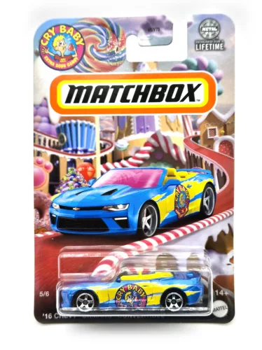 Matchbox Candy - Chevrolet Chevy Camaro Convertible (2016) - 5/6 - long card - Matchbox - 1:64