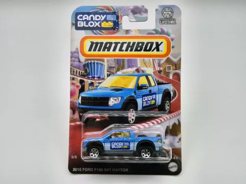 Matchbox Candy - Ford F150 SVT Raptor (2010) - 6/6 - long card - Matchbox - 1:64
