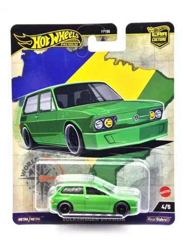 Hot Wheels Premium - Car Culture - World Tour - Volkswagen VW Brasilia - Hot Wheels - 1:64
