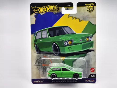 Hot Wheels Premium - Car Culture - World Tour - Volkswagen VW Brasilia - Hot Wheels - 1:64