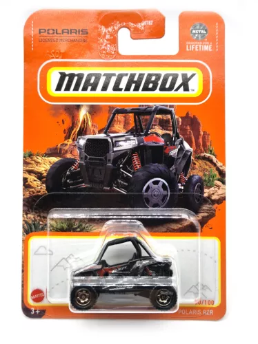 Polaris RZR - 2024 80/100 - long card - Matchbox - 1:64