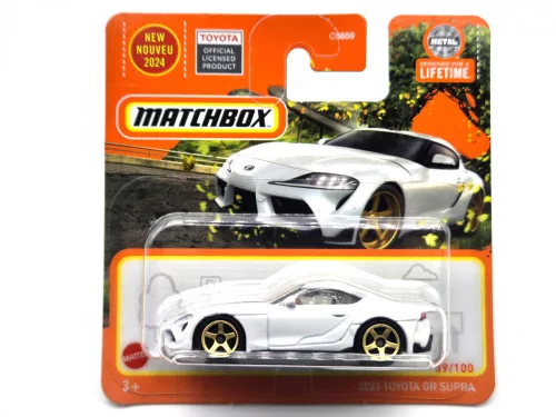Toyota GR Supra (2023) - 39/100 - blister pack - Matchbox - 1:64