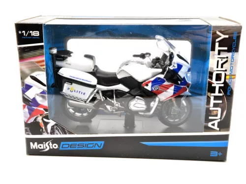 BMW R1200RT police Netherlands - Holland police motorcycle - Maisto - 1:18