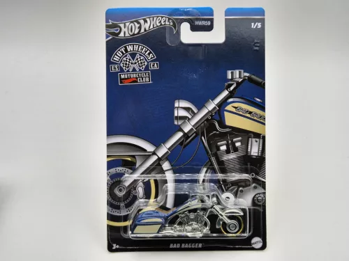 Hot Wheels Motorcycle Club - Bad Bagger - Hot Wheels - 1:64