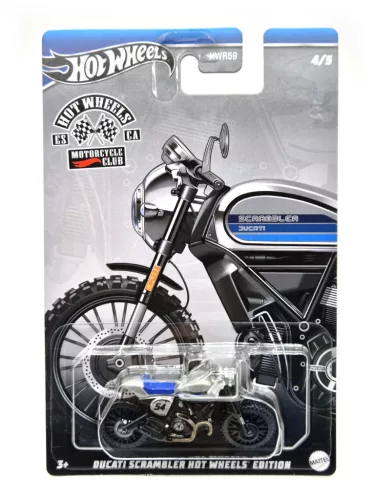 Hot Wheels Motorcycle Club - Ducati Scrambler Hot Wheels Edition - Hot Wheels - 1:64