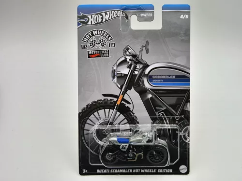 Hot Wheels Motorcycle Club - Ducati Scrambler Hot Wheels Edition - Hot Wheels - 1:64