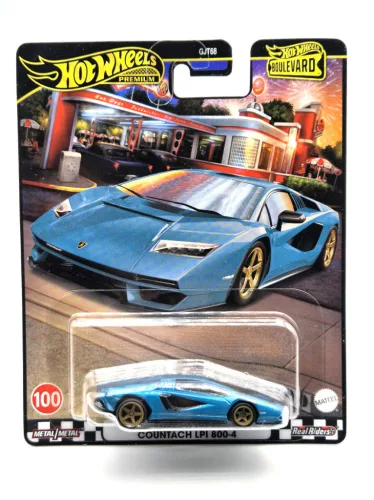 Hot Wheels Premium - Boulevard - Lamborghini Countach Lpi-800 - Hot Wheels - 1:64