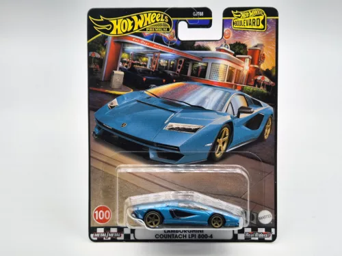 Hot Wheels Premium - Boulevard - Lamborghini Countach Lpi-800 - Hot Wheels - 1:64