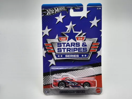Hot Wheels - Stars & Stripes 1/5 - SRT Dodge Viper (2013) - Hot Wheels - 1:64