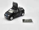 BMW i3 Marathon Clock Car - Tiny Toys - 1:64