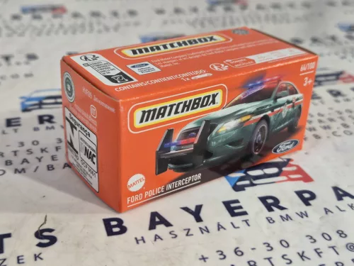 Ford Police Interceptor - 2024 64/100 - Matchbox - 1:64