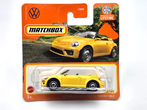 Volkswagen VW Beetle Convertible (2019) - 2024 52/100 - blister pack - Matchbox - 1:64