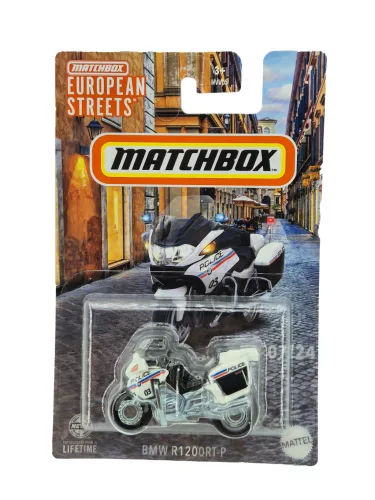 Matchbox European Streets - BMW R1200RT-P - blister pack - Matchbox - 1:64