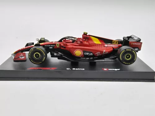 Ferrari SF-23 Team Scuderia F1 #55 (2023) - Monza - Carlos Sainz - WITH DRIVER - Bburago - 1:43