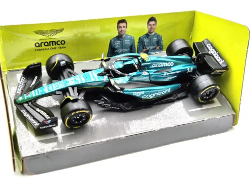 Aston Martin AMR23 F1 #14 (2023) - Fernando Alonso - Bburago - 1:43