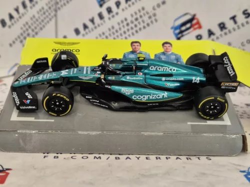 Aston Martin AMR23 F1 #14 (2023) - Fernando Alonso - Bburago - 1:43