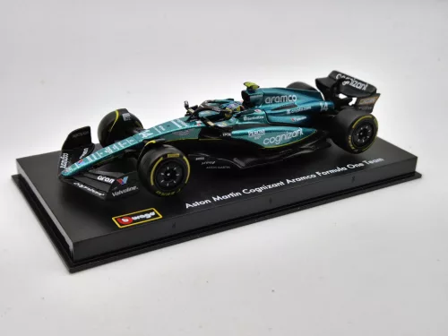 Aston Martin AMR23 F1 #14 (2023) - Fernando Alonso - WITH DRIVER - Bburago - 1:43