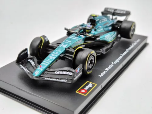 Aston Martin AMR23 F1 #14 (2023) - Fernando Alonso - WITH DRIVER - Bburago - 1:43