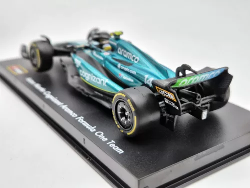 Aston Martin AMR23 F1 #14 (2023) - Fernando Alonso - WITH DRIVER - Bburago - 1:43