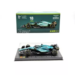   Aston Martin AMR23 F1 #18 (2023) - Lance Stroll - WITH DRIVER - Bburago - 1:43