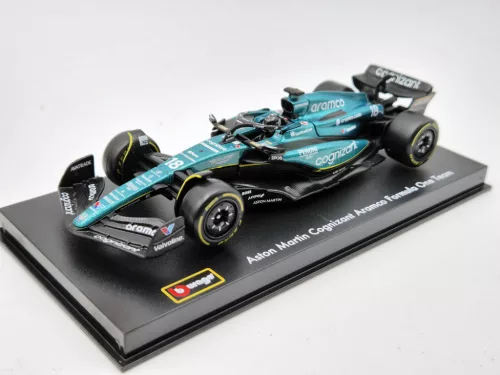 Aston Martin AMR23 F1 #18 (2023) - Lance Stroll - WITH DRIVER - Bburago - 1:43