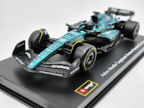 Aston Martin AMR23 F1 #18 (2023) - Lance Stroll - WITH DRIVER - Bburago - 1:43